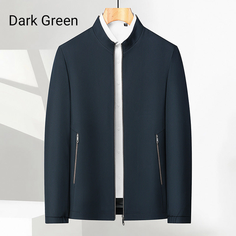 🔥Uitverkoop 49% korting✨Casual herenjack met opstaande kraag en ritssluiting