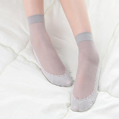 💥Koop 5 krijg  5 gratis🍃Silky antislipkatoenen sokken