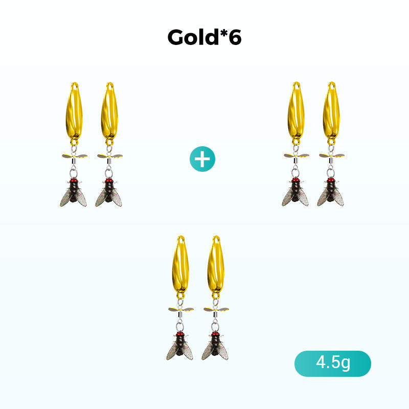 🎣Leurre de pêche à hélice en métal pour attraper du poisson