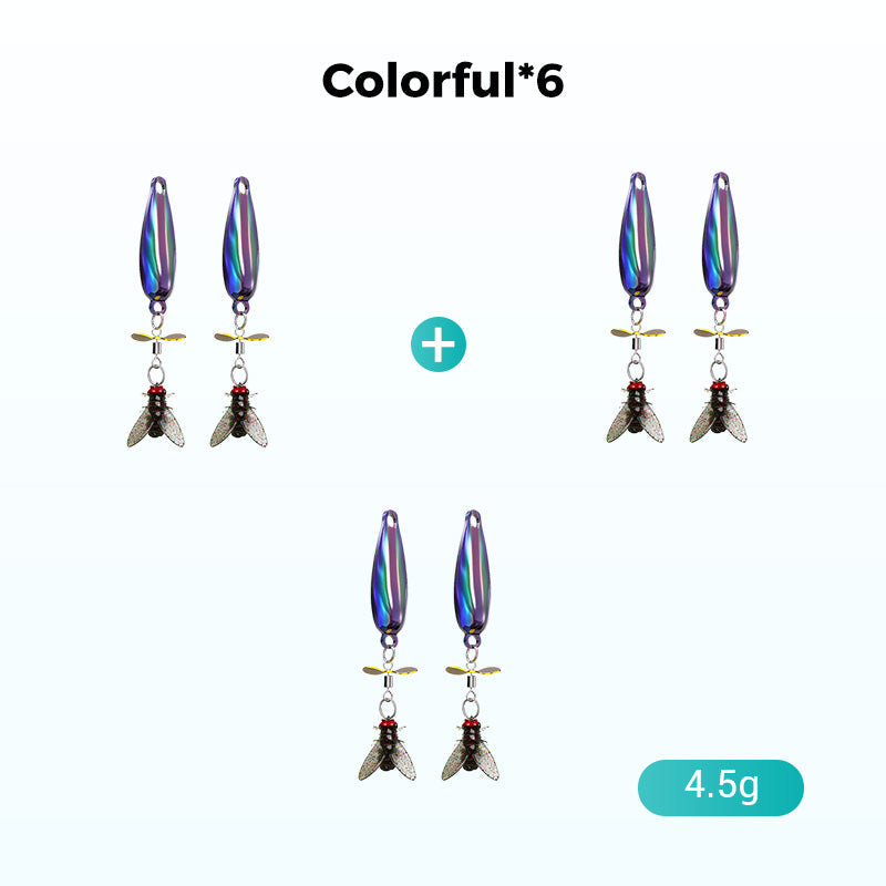 🎣Leurre de pêche à hélice en métal pour attraper du poisson