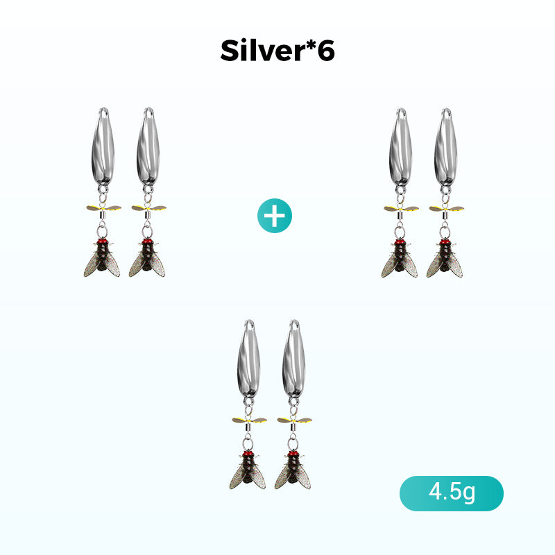 🎣Leurre de pêche à hélice en métal pour attraper du poisson