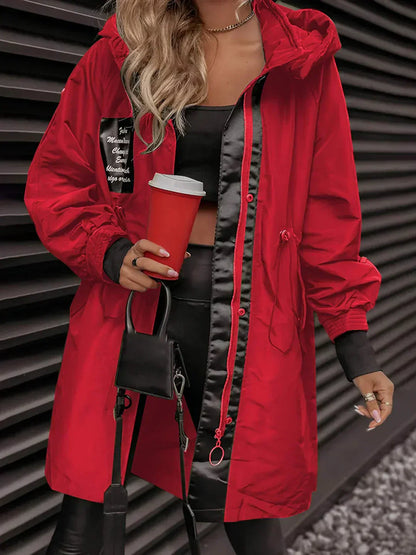 💜 DERNIER JOUR DE LA PROMOTION – 49 % DE RÉDUCTION 💜 Veste femme à manches longues et capuche