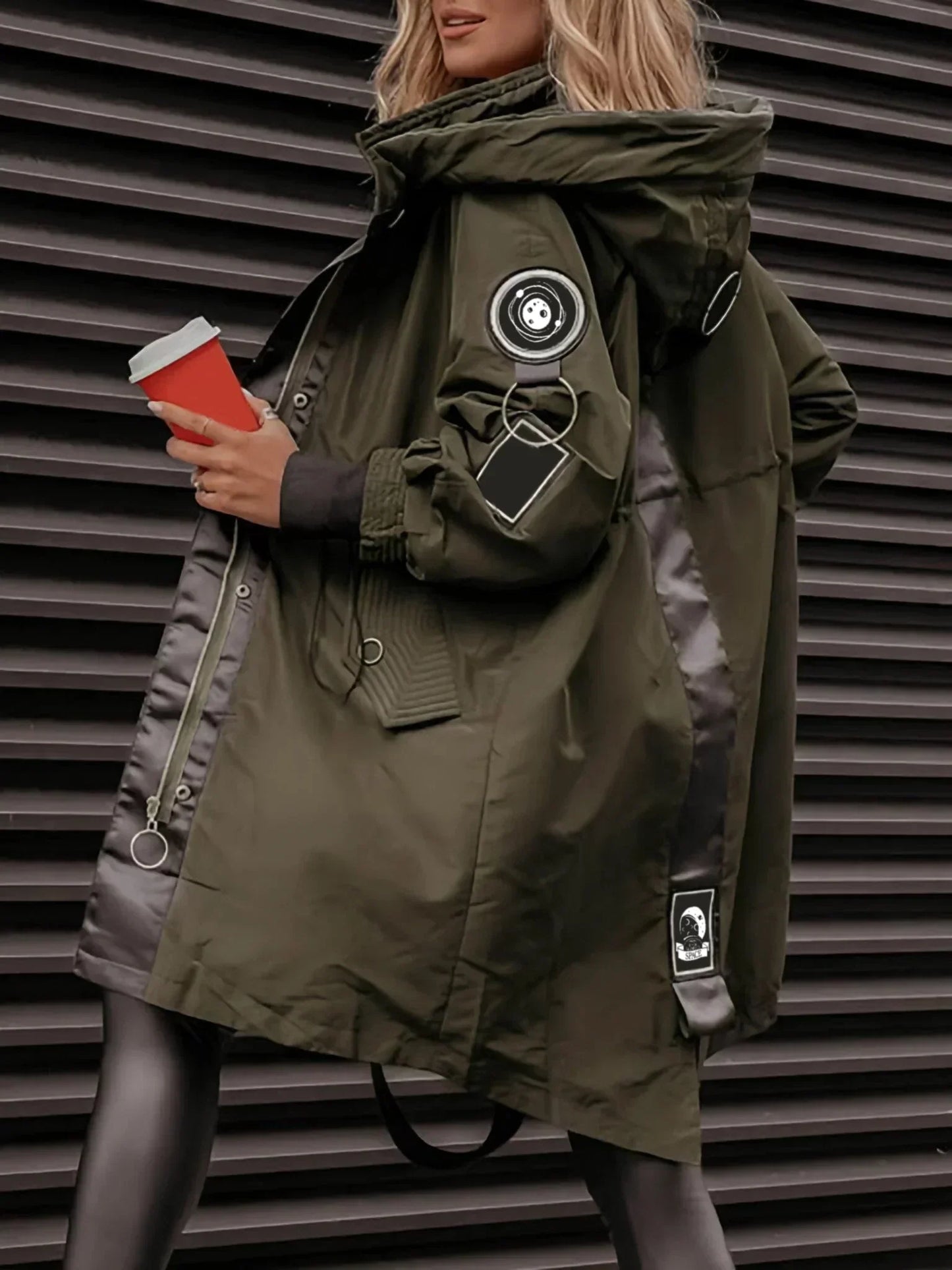 💜 DERNIER JOUR DE LA PROMOTION – 49 % DE RÉDUCTION 💜 Veste femme à manches longues et capuche