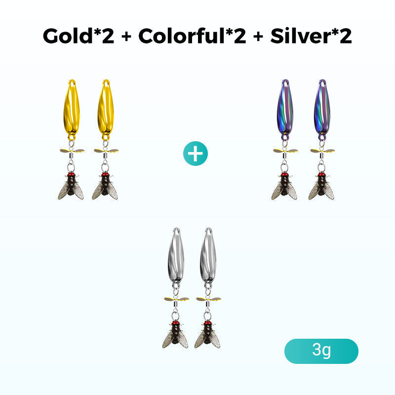 🎣Leurre de pêche à hélice en métal pour attraper du poisson