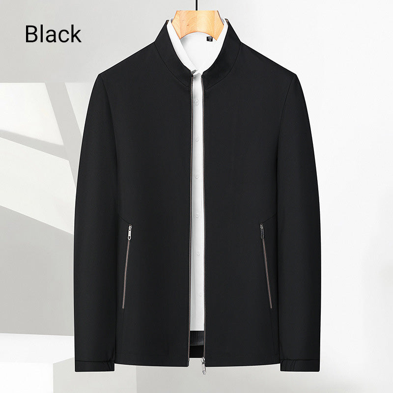 🔥Uitverkoop 49% korting✨Casual herenjack met opstaande kraag en ritssluiting