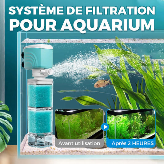 🔥Offre à durée limitée💦--Système de filtration automatique pour aquariums🐠