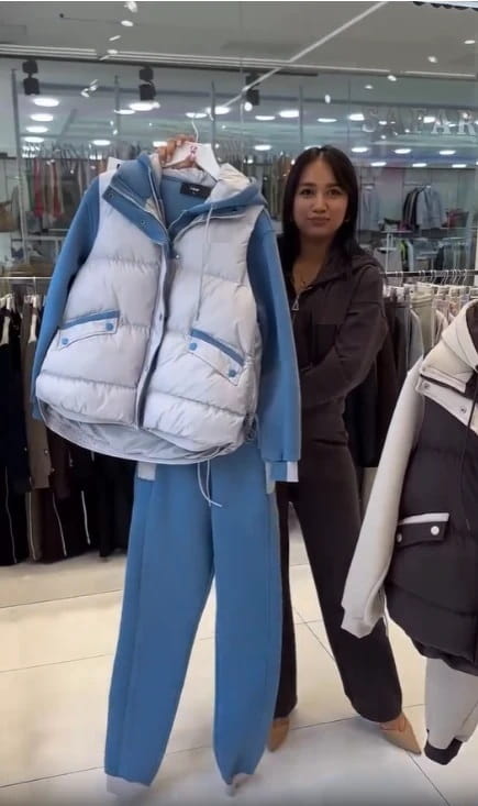 🔥Stock limité disponible 50% de réduction🔥NOUVEL ENSEMBLE AUTOMNE ET HIVER (Gilet + Sweat + Pantalon)