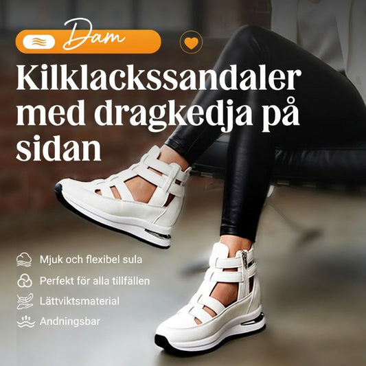 🔥Laatste dag 50% korting - Comfortabele lichtgewicht sleehakken met zijrits