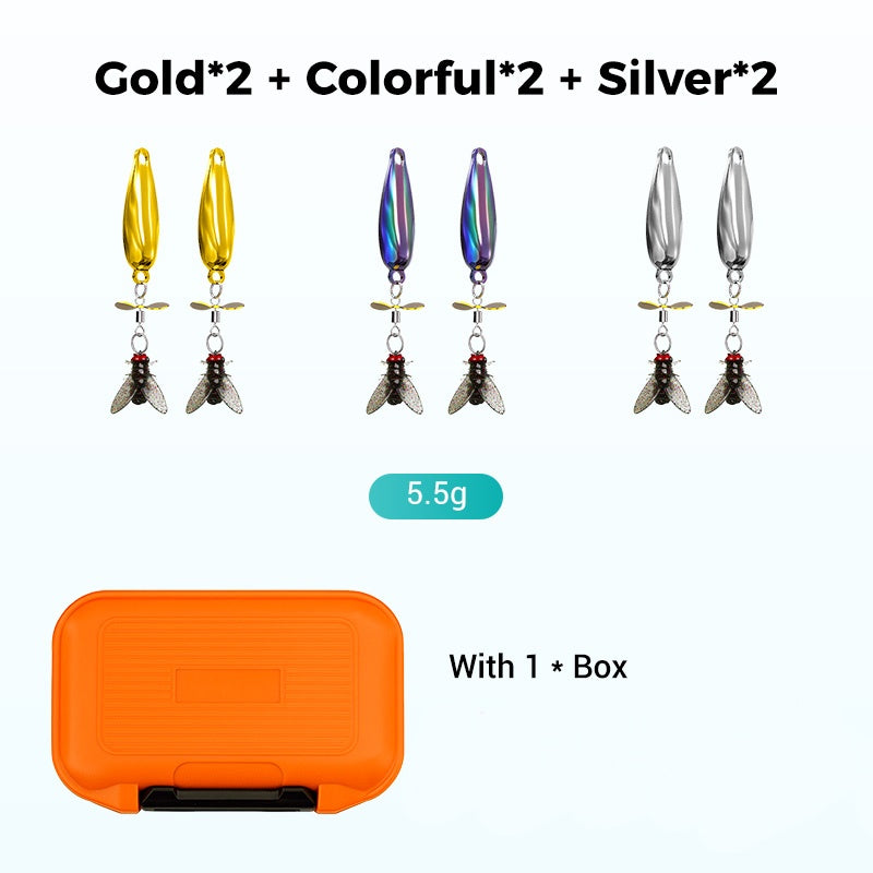 🎣Leurre de pêche à hélice en métal pour attraper du poisson