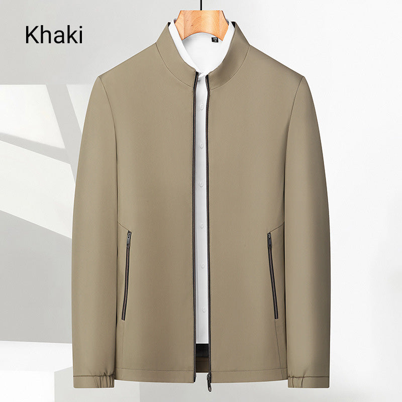 🔥Uitverkoop 49% korting✨Casual herenjack met opstaande kraag en ritssluiting
