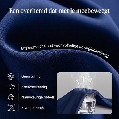 👔⚡| Strijkvrije herenoverhemden – Niet strijken, kreukvrij en comfortabel de hele dag!