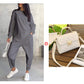 ⏰ Now only 50% off!🔥Women's Irregular Hem Top & Casual Pants Set