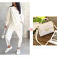 ⏰ Now only 50% off!🔥Women's Irregular Hem Top & Casual Pants Set