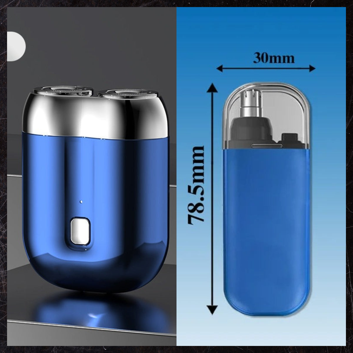 🔥🖤🎉HOT SALE🎁🎉2025 Nouveau rasoir de poche amélioré Mini rasoir USB