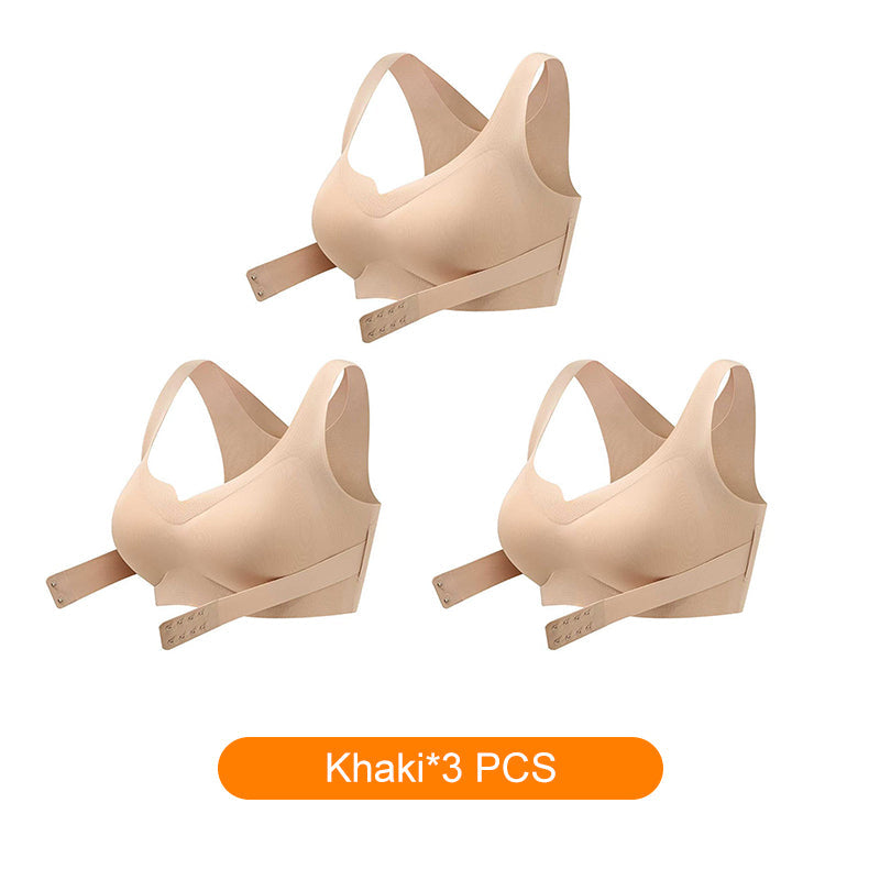 💕Cozy Naadloze Push Up BH met voorsluiting voor dames🎁