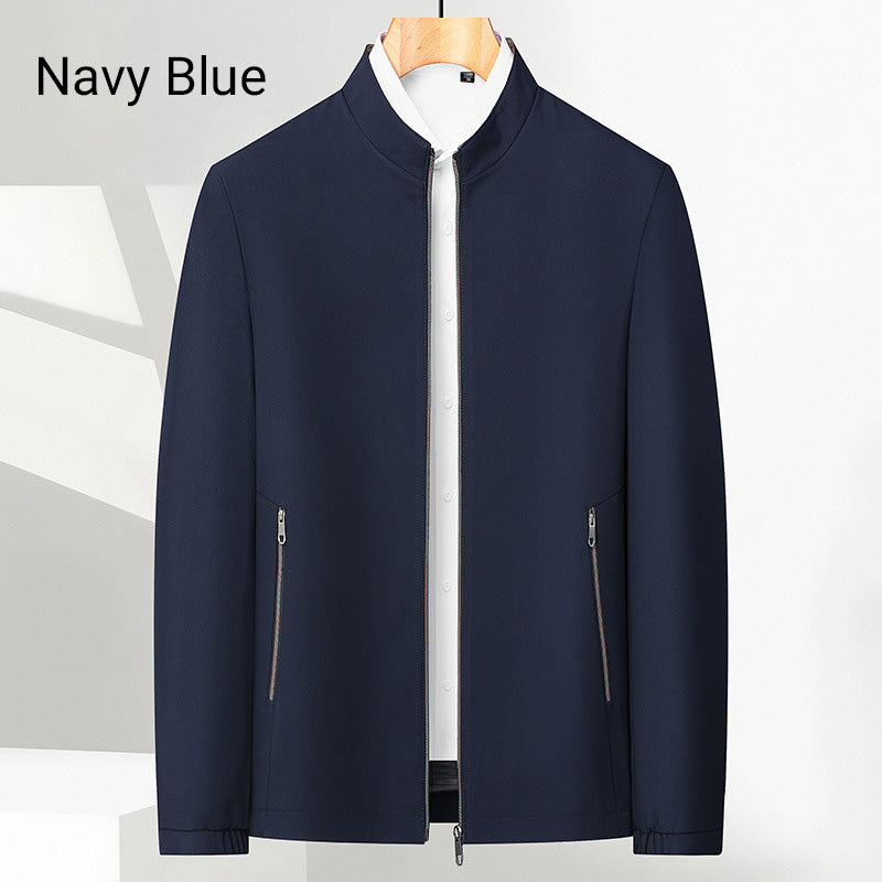 🔥Uitverkoop 49% korting✨Casual herenjack met opstaande kraag en ritssluiting