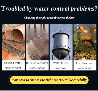 📢60% de réduction pour une durée limitée✨🌊Vanne à flotteur automatique de niveau d'eau