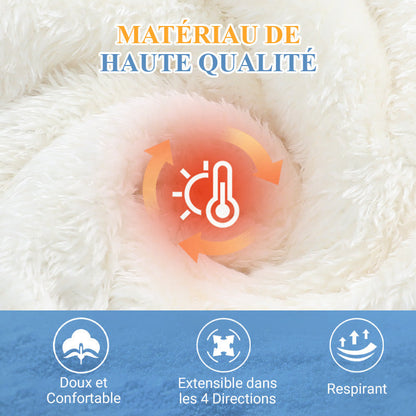 🔥VENTE CHAUDE 🔥Écharpe Bonnet Tricoté Hiver Femme 3-en-1 Cagoule