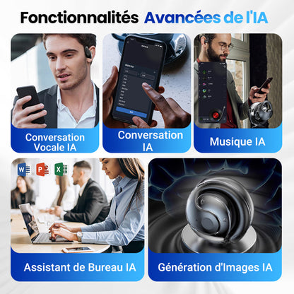 🔥NEW HOT SALE🎧Écouteurs de Traduction Intelligente sans Fil Bluetooth