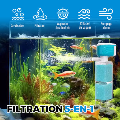🔥Offre à durée limitée💦--Système de filtration automatique pour aquariums🐠