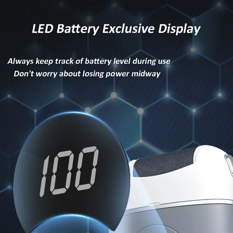 🔥Produit phare🔥Appareil de rajeunissement et de resurfaçage des pieds rechargeable par USB – Obtenez des pieds lisses et doux à tout moment, n’importe où ! 🦶✨