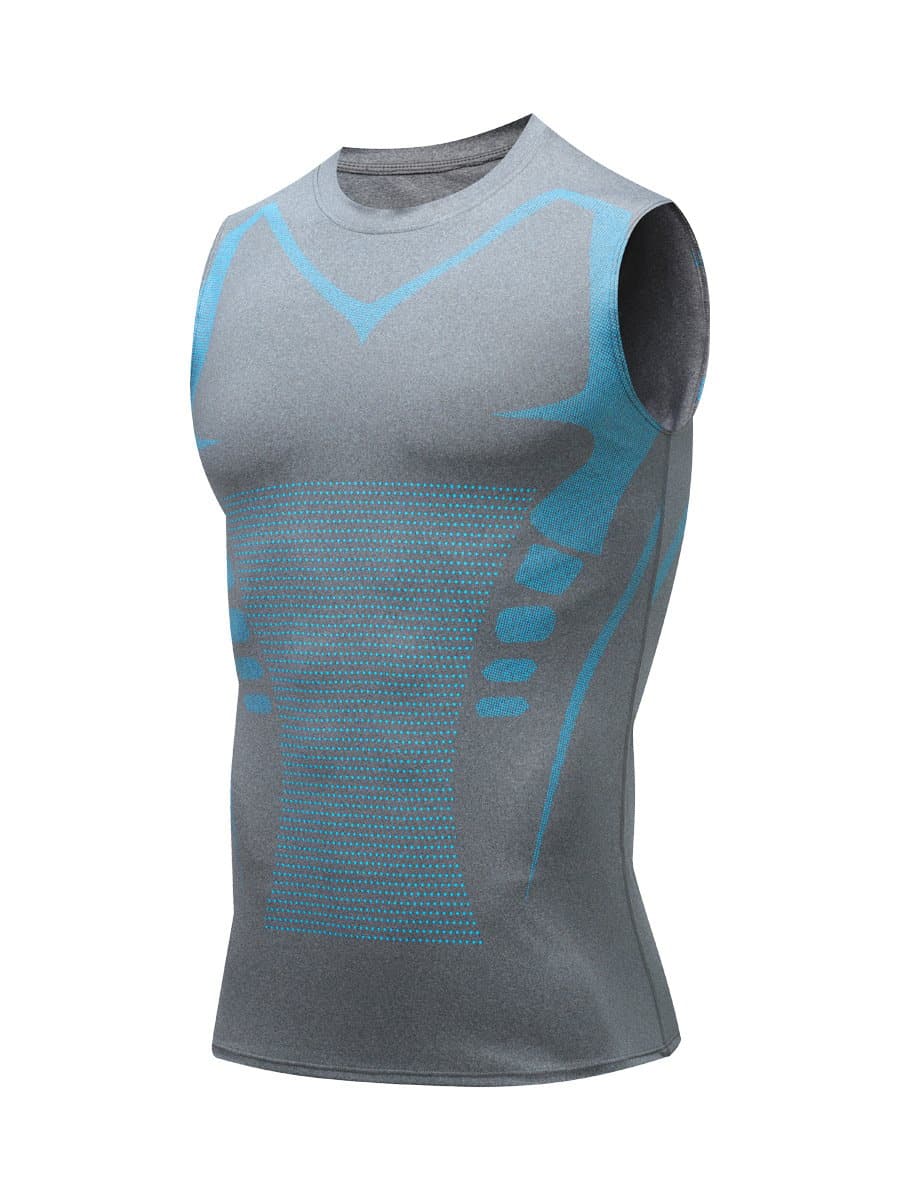 🎉 Ionische shapewear vest – Compressie en verkoeling – Body contouring en mouwloos – Onzichtbaar onder kleding 🕶️