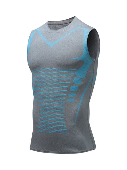 🎉 Ionische shapewear vest – Compressie en verkoeling – Body contouring en mouwloos – Onzichtbaar onder kleding 🕶️