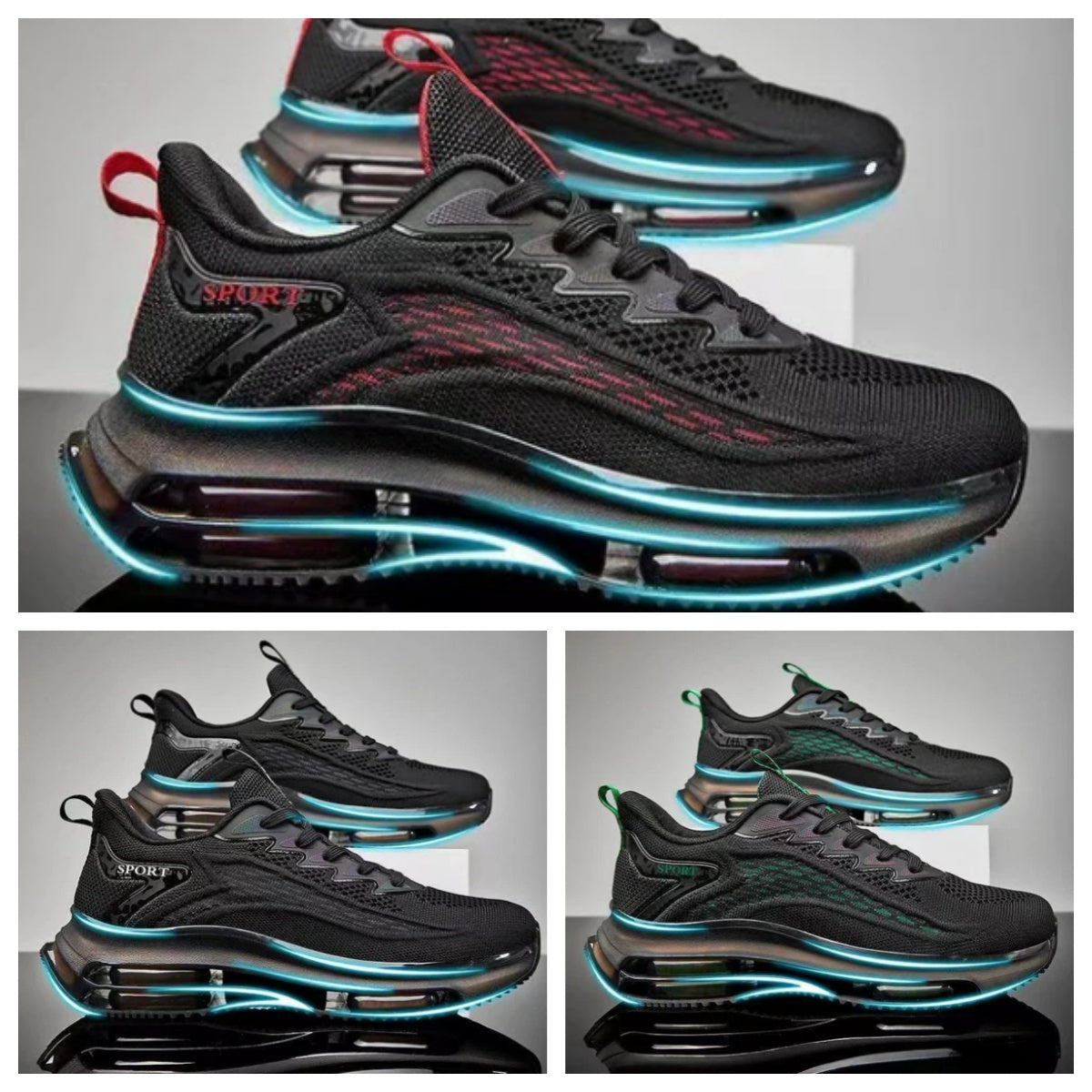 🔥Speciale prijs🔥  Nieuwe dubbele luchtkussen orthopedische sneakers voor mannen