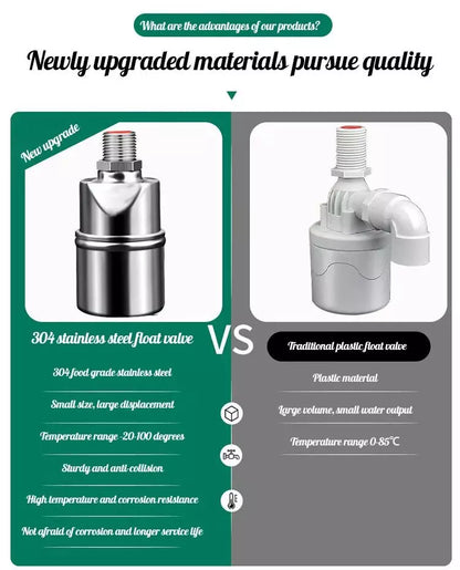 📢60% de réduction pour une durée limitée✨🌊Vanne à flotteur automatique de niveau d'eau