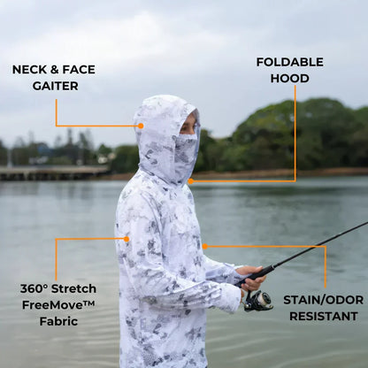 🔥Nu 50% Korting! ☀️UPF 50+ AirFlow-hoodie voor werk en avontuur
