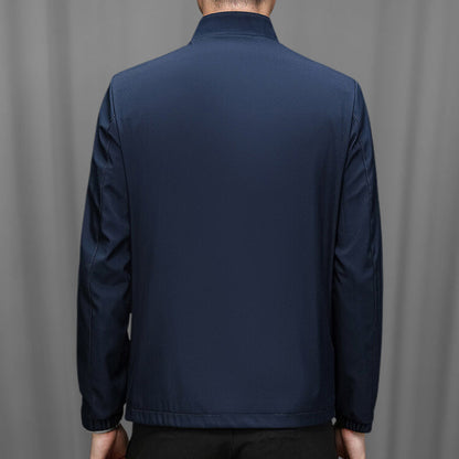 🔥Uitverkoop 49% korting✨Casual herenjack met opstaande kraag en ritssluiting
