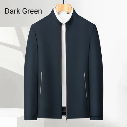 🔥Uitverkoop 49% korting✨Casual herenjack met opstaande kraag en ritssluiting
