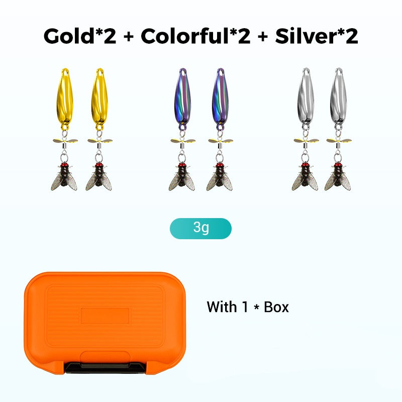 🎣Leurre de pêche à hélice en métal pour attraper du poisson