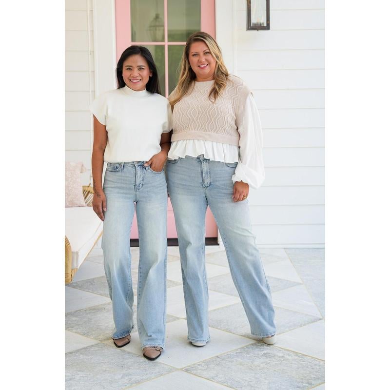 ⏰ Hot Sales! 50% OFF – High Rise Vintage Jeans 🎁 Kerstdeal