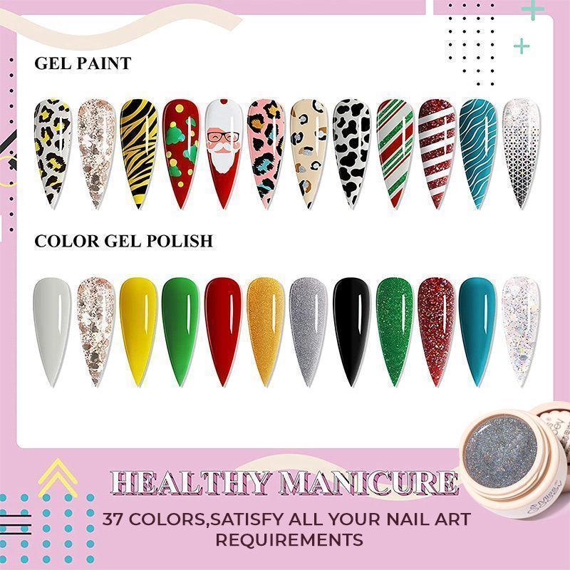 37 Couleurs Exquis Gel Polonais-4