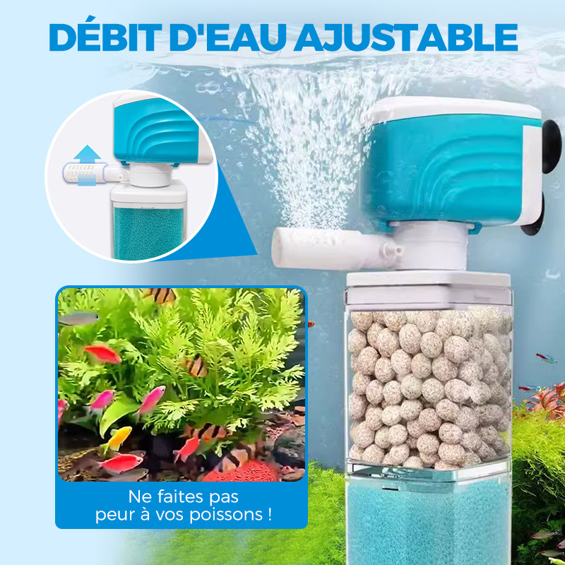 🔥Offre à durée limitée💦--Système de filtration automatique pour aquariums🐠
