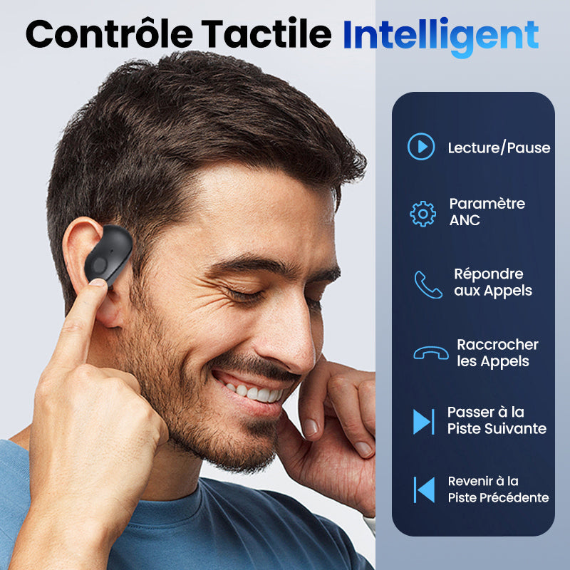🔥NEW HOT SALE🎧Écouteurs de Traduction Intelligente sans Fil Bluetooth