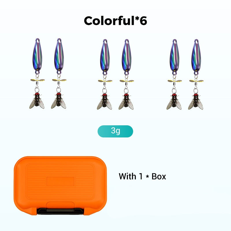 🎣Leurre de pêche à hélice en métal pour attraper du poisson