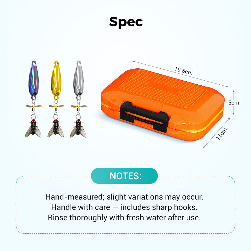 🎣Leurre de pêche à hélice en métal pour attraper du poisson