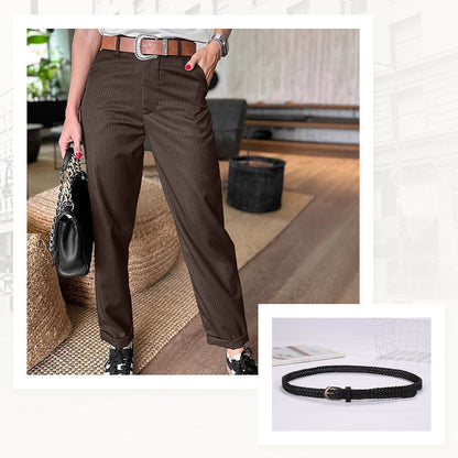 🔥 Must-Have! Rechte Blazerbroek met Hoge Taille – Stijlvol & Comfortabel 🍃