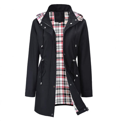 🍂Soldes d'automne 49 %💗🧥Veste imperméable à carreaux ultime pour femmes🍃