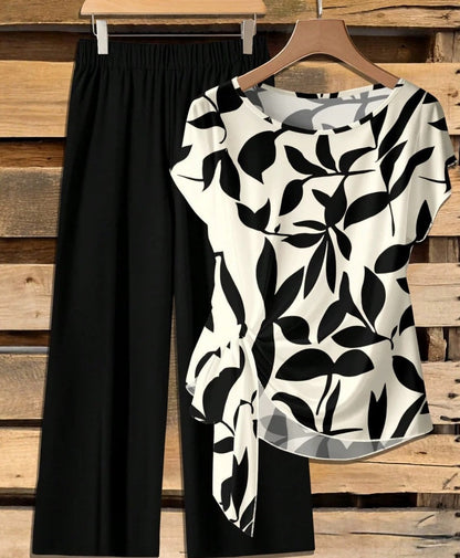 🔥50% KORTING Lounge Set 🌿 Comfort & Luxe Print