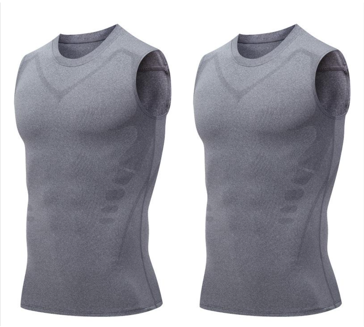 🎉 Ionische shapewear vest – Compressie en verkoeling – Body contouring en mouwloos – Onzichtbaar onder kleding 🕶️