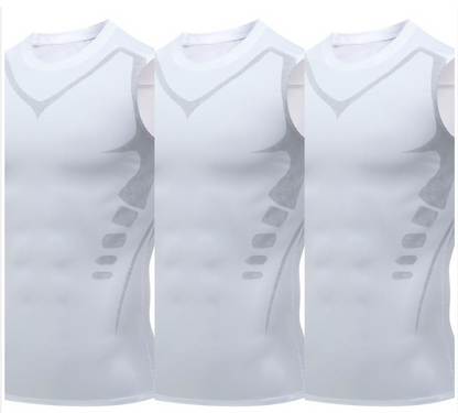 🎉 Ionische shapewear vest – Compressie en verkoeling – Body contouring en mouwloos – Onzichtbaar onder kleding 🕶️