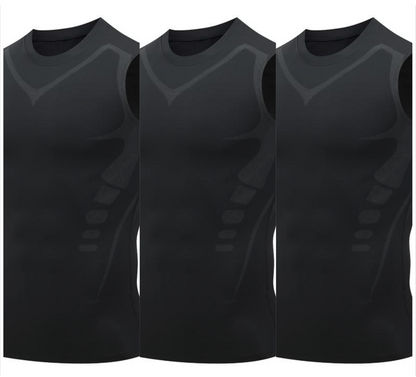 🎉 Ionische shapewear vest – Compressie en verkoeling – Body contouring en mouwloos – Onzichtbaar onder kleding 🕶️