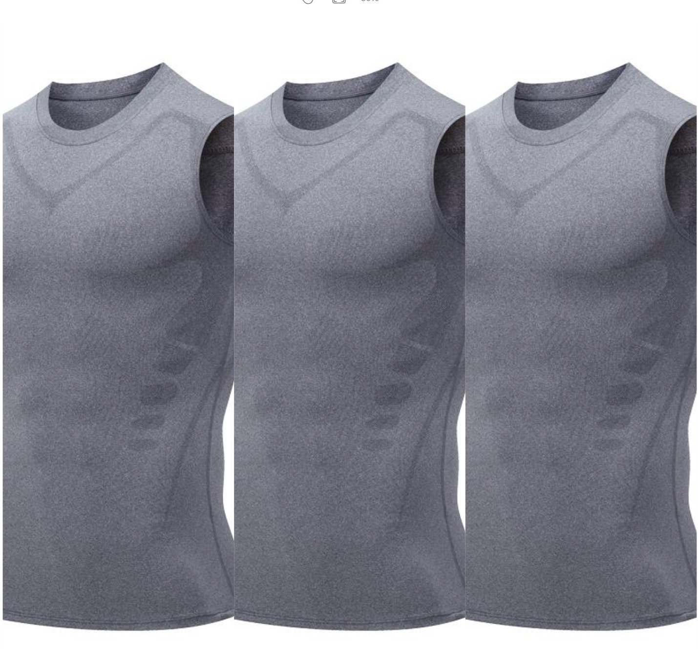 🎉 Ionische shapewear vest – Compressie en verkoeling – Body contouring en mouwloos – Onzichtbaar onder kleding 🕶️