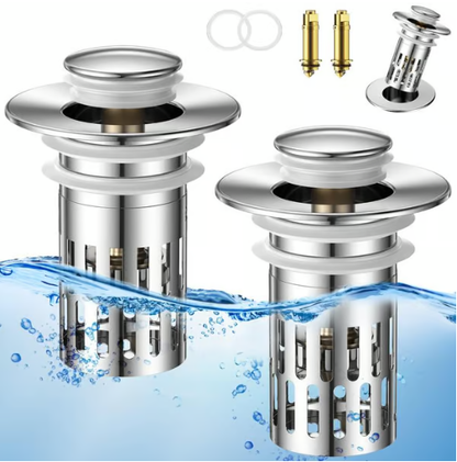 49 % de réduction - Passoire universelle en acier inoxydable pour évier (ACHETEZ 2, OBTENEZ 1 GRATUIT)