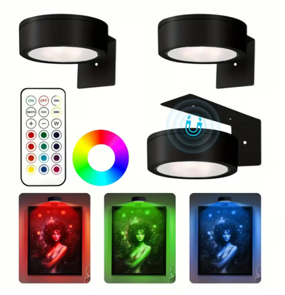 🏆Achetez 3, recevez 2 gratuits🎉Lampe Magnétique pour Tableaux avec 13 Modes d'Éclairage
