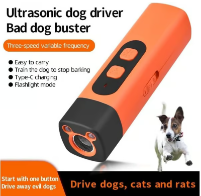 Ultrasonic Dog Bark Deterrent Device – Humane & Effective Dog Repeller