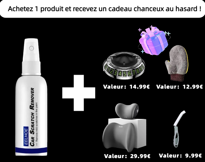 🔥Spécial été🔥Spray Anti-Rayures pour Peinture de Voiture